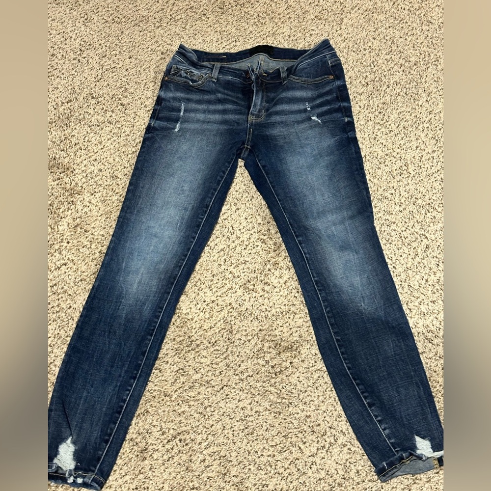 Buckle Black Fit No 53 Ankle Skinny Jean